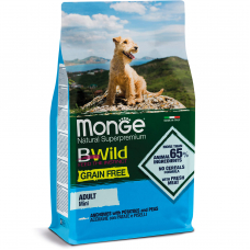 Monge Dog Bwild Grain Free Mini анчоус