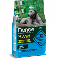 Monge Dog Bwild Grain Free анчоус