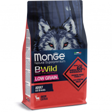 Monge Dog Bwild Low Grain оленина