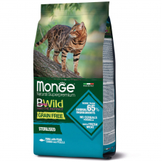 Monge Cat Bwild Grain Free Sterilised тунець