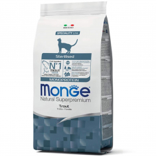 Monge Cat Monoprotein Sterilised з фореллю