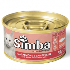 SIMBA Cat Wet лосось та креветки