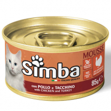 SIMBA Cat Wet курка та індичка