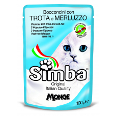 SIMBA Cat Wet форель і тріска