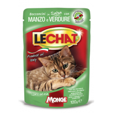 Monge LC Cat Wet Adult яловичина з овочами