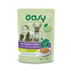 OASY OAP Adult індичка та овочі (pouch)