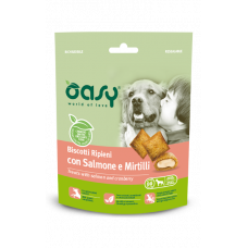 OASY DOG TREATS Лосось та чорниця