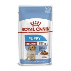 Купить Паучі Royal Canin Medium Puppy 140г упаковка 10 шт Фото 1 недорого с доставкой по Украине в интернет-магазине Майзоомаг