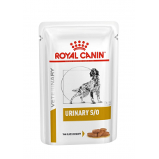 Паучі. Вологий корм Royal Canine Urinary S/O Dog у соусі 100 г . Упаковка 12 шт