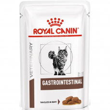 Упаковка Паучі Royal Canin Gastro-Intestinal Feline 85 г 12 шт