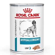 Купить Вологий корм для собак, при харчовій алергії Royal Canin Hypoallergenic 400 г Фото 1 недорого с доставкой по Украине в интернет-магазине Майзоомаг