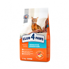 Корм Club 4 Paws (Клуб 4 Лапи) для дорослих кішок ЧУТЛИВЕ ХАРЧУВАННЯ 14 кг