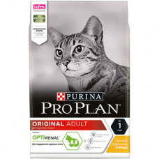 Корм PRO PLAN® ORIGINAL ADULT для дорослих кішок, з куркою 10 кг