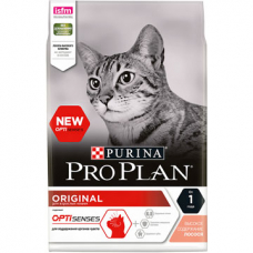 Купить Корм PRO PLAN® ORIGINAL ADULT для дорослих кішок, з лососем 10 кг Фото 1 недорого с доставкой по Украине в интернет-магазине Майзоомаг