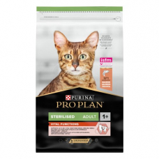 Корм PRO PLAN® STERILISED для стерилізованих кішок та кастрованих котів, з лососем 10 кг