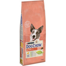 Сухий корм Dog Chow Active (Дог Чау) для активних собак, 14 кг