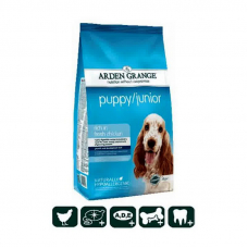 Сухий корм Arden Grange (Арден Гранж) 12 кг, для цуценят та молодих собак від 2 до 12 місяців зі свіжою куркою та рисом