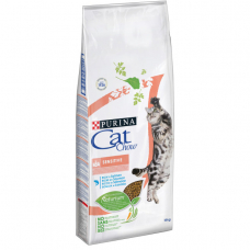 Купить Корм Cat Chow (Кэт Чау) 1,5 кг, для кошек с чувствительной кожей и пищеварением, Sensitive Фото 1 недорого с доставкой по Украине в интернет-магазине Майзоомаг
