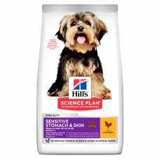 Купить HILL'S SCIENCE PLAN Adult Sensitive Stomach & Skin Small & Mini Сухий Корм для Собак з Куркою 1,5 кг Фото 1 недорого с доставкой по Украине в интернет-магазине Майзоомаг