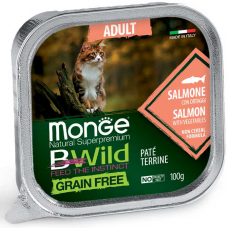 Купить MONGE BWILD WET CAT Adult анчоус з овочами - 100 г Фото 1 недорого с доставкой по Украине в интернет-магазине Майзоомаг