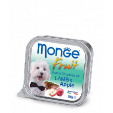 MONGE DOG FRUIT з ягнятком та яблуком - 100 г