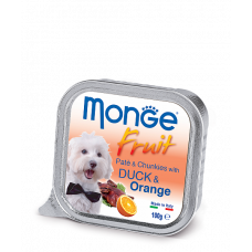 Купить MONGE DOG FRUIT з качкою та апельсином - 100 г Фото 1 недорого с доставкой по Украине в интернет-магазине Майзоомаг