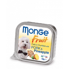 Купить MONGE DOG FRUIT зі свининою та ананасом - 100 г Фото 1 недорого с доставкой по Украине в интернет-магазине Майзоомаг