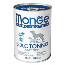 MONGE DOG SOLO 100% тунець - 400 г