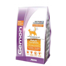 GEMON CAT Adult Complete курка з індичкою - 400 г